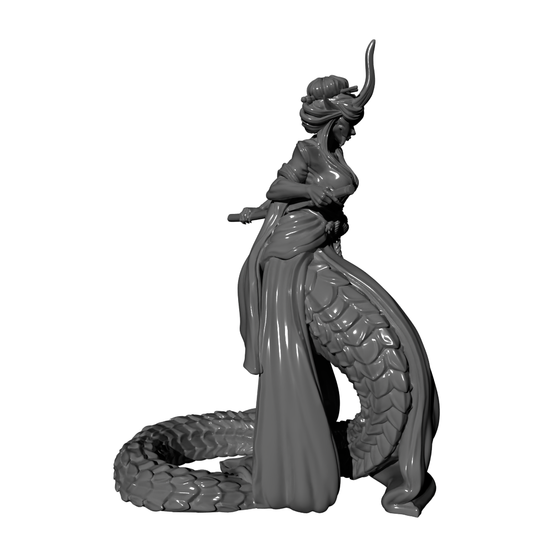 half snake yokai